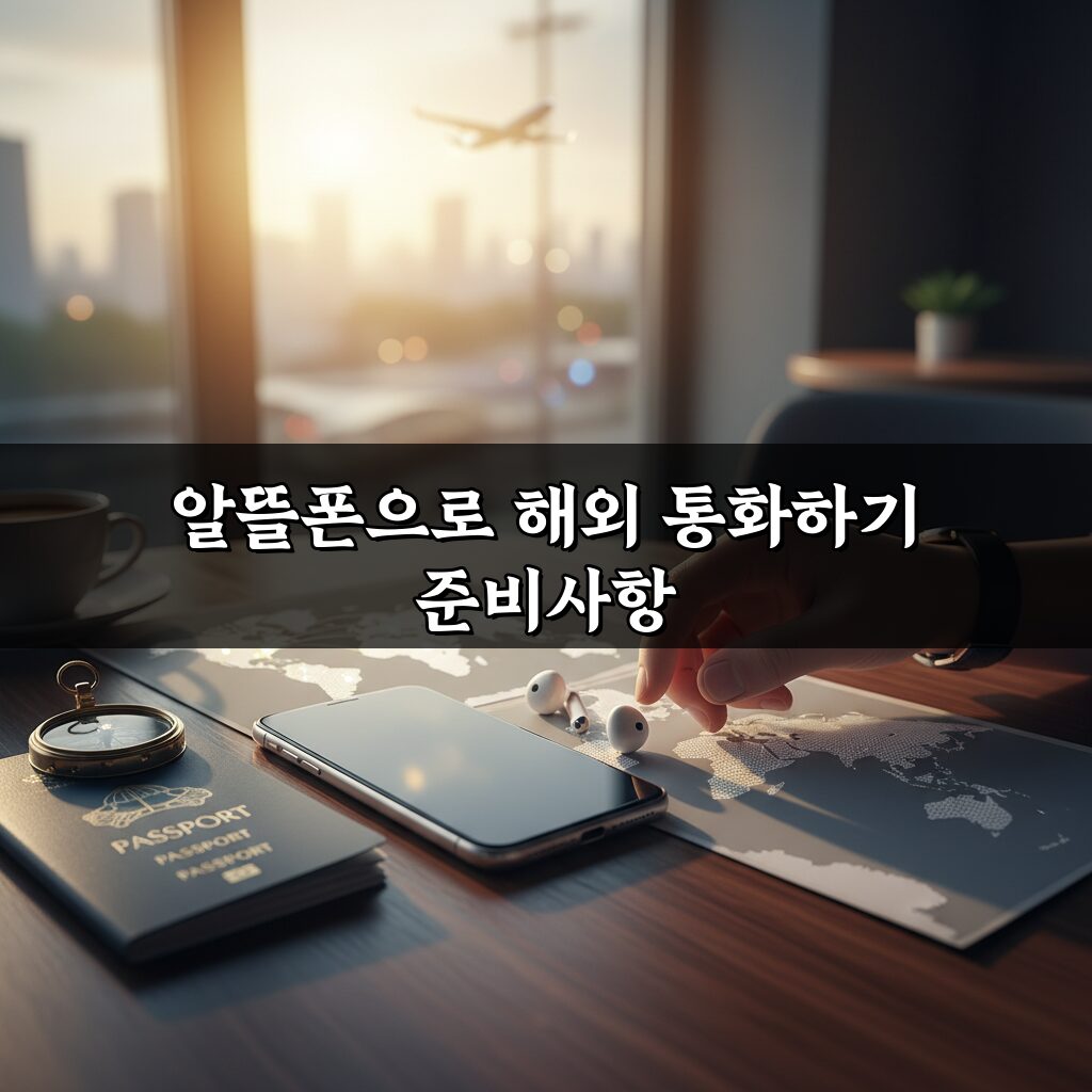 알뜰폰으로 해외 통화하기, 로밍보다 저렴한 방법 총정리 2026