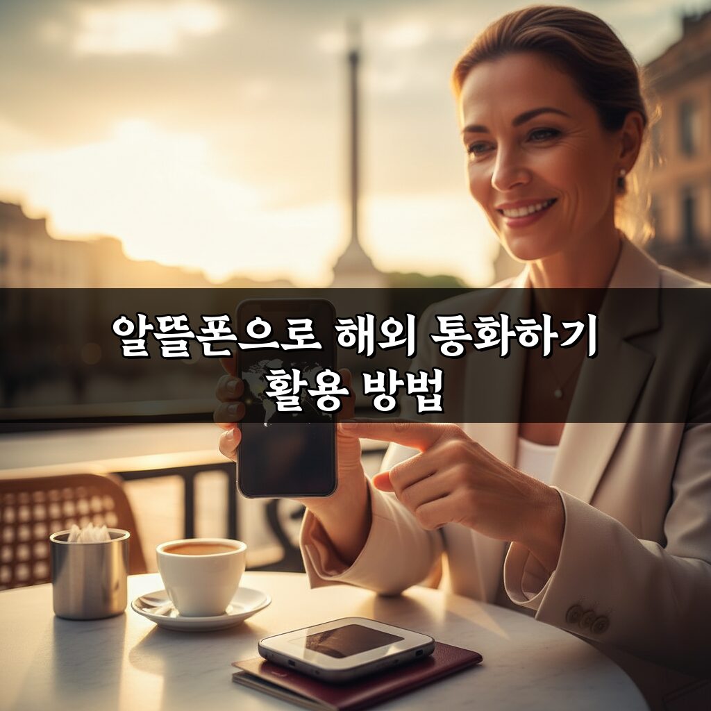 알뜰폰으로 해외 통화하기, 로밍보다 저렴한 방법 총정리 2026