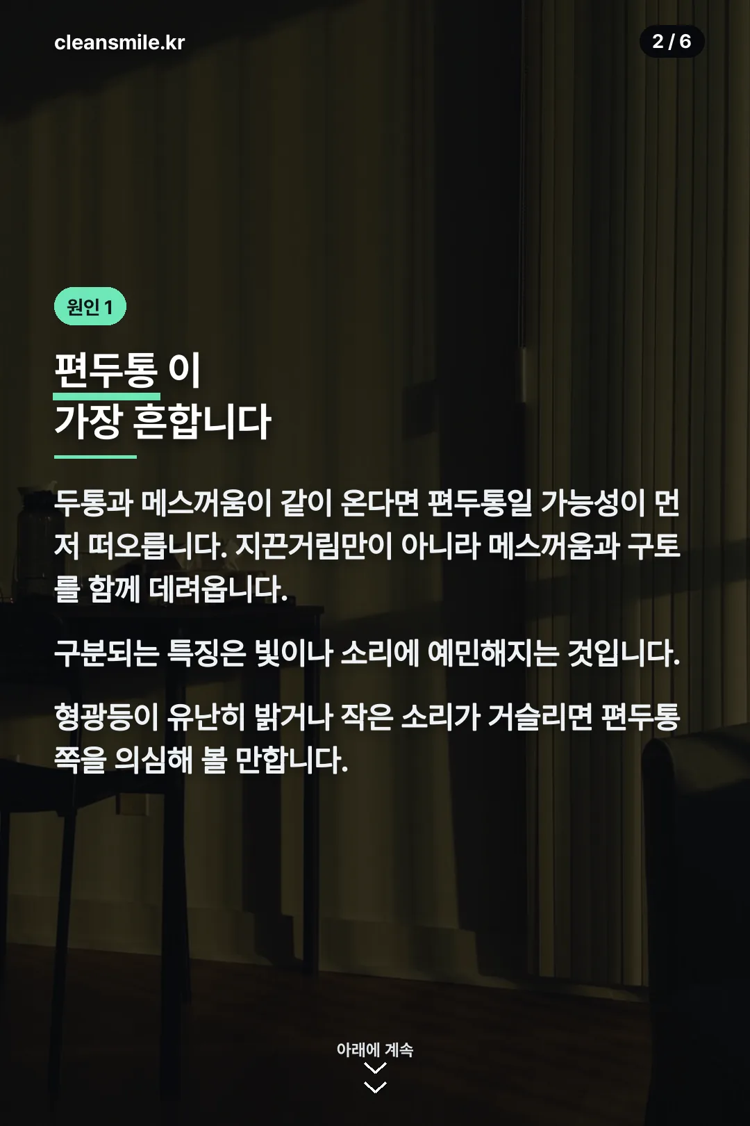 편두통 특징