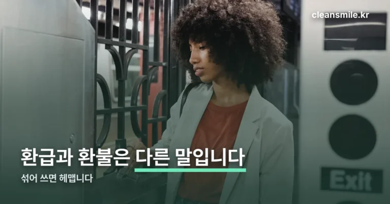 기후동행카드 환급 — 환불과 다른 말입니다, 분실 전에 해둘 것