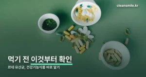 르네 유산균 정리 썸네일